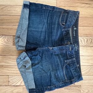 Ann Taylor Loft Denim Shorts
